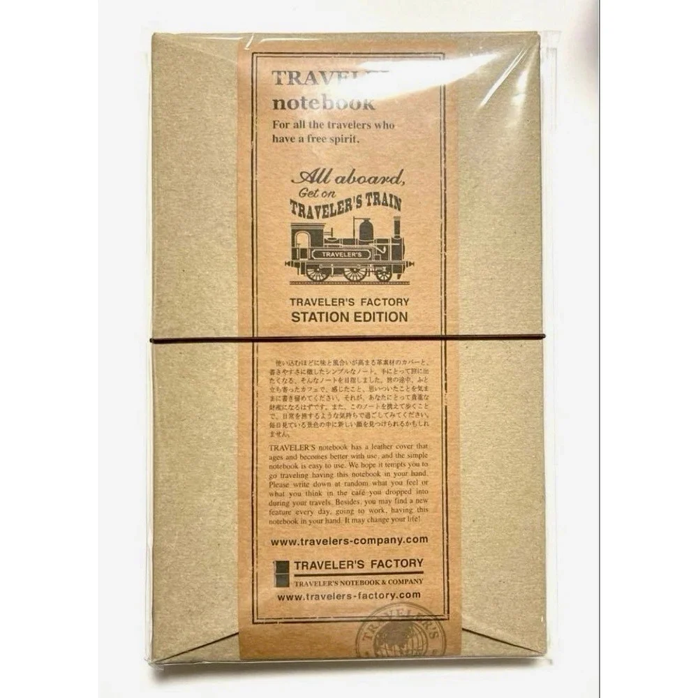 Traveler's Company Tokyo Station Notebook Regular Limited JAPAN